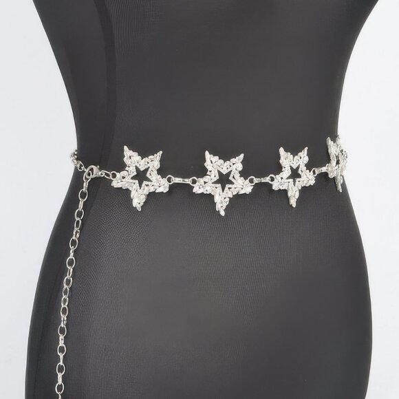 Glass Star Chain Belt - Picture 4 of 4
